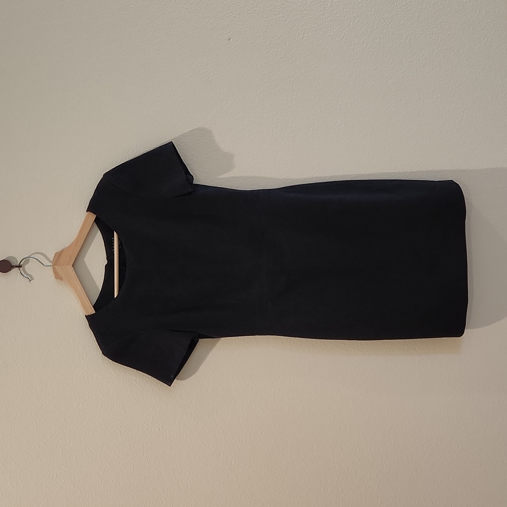 Theory. Size 2. Mini dress. Charcoal color.